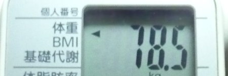 �̏d78.5kg