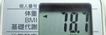 �̏d78.7kg